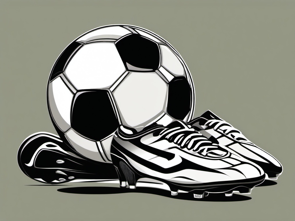 Soccer Ball clipart - soccer ball with a team jersey  