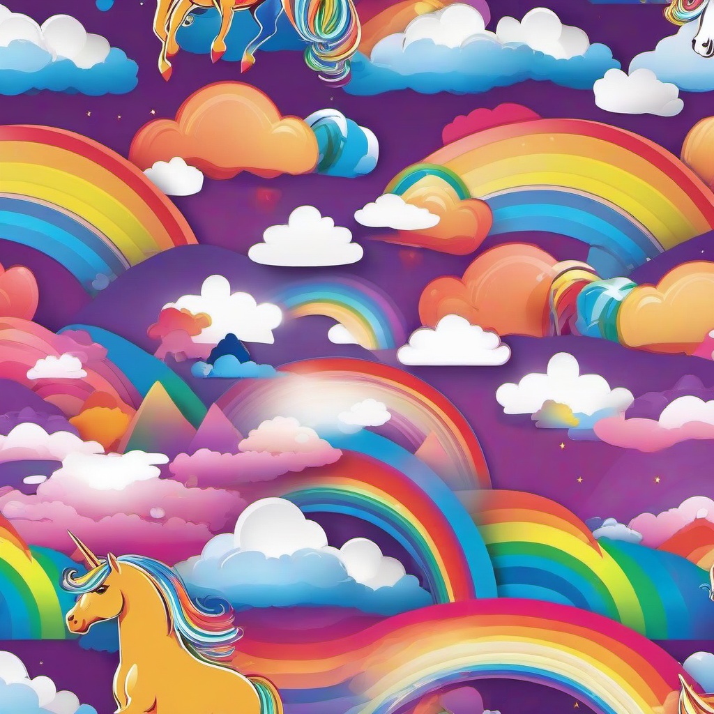 Rainbow Background Wallpaper - rainbows and unicorns background  