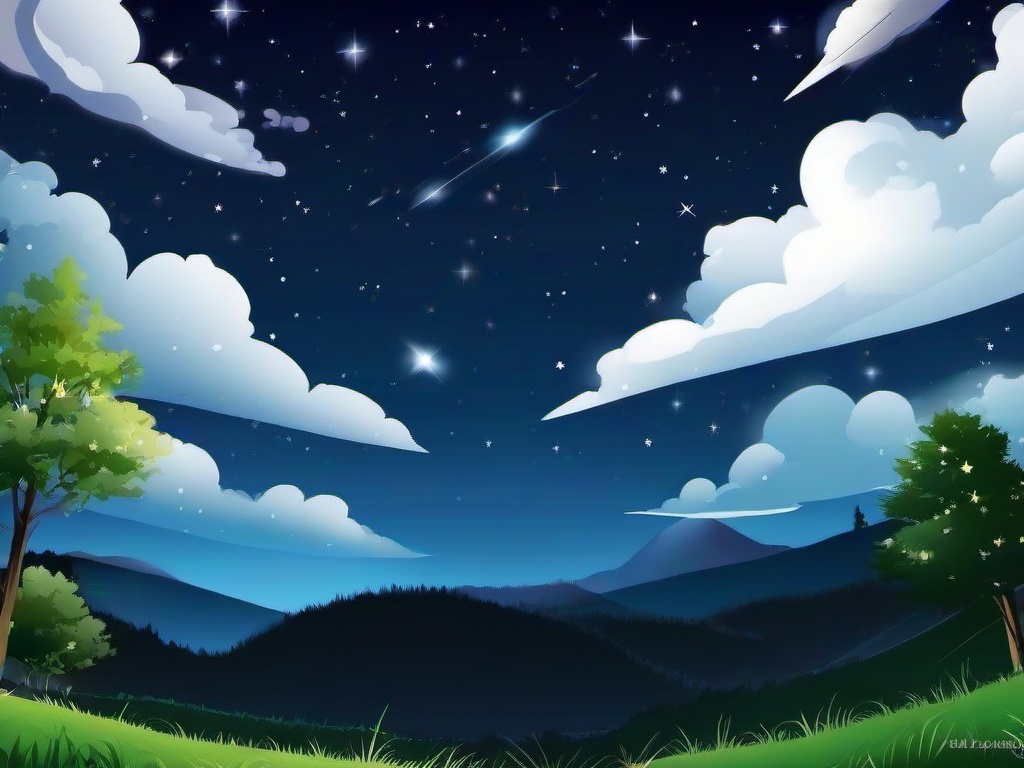 Night Sky Full Of Stars Wallpaper  ,desktop background wallpaper