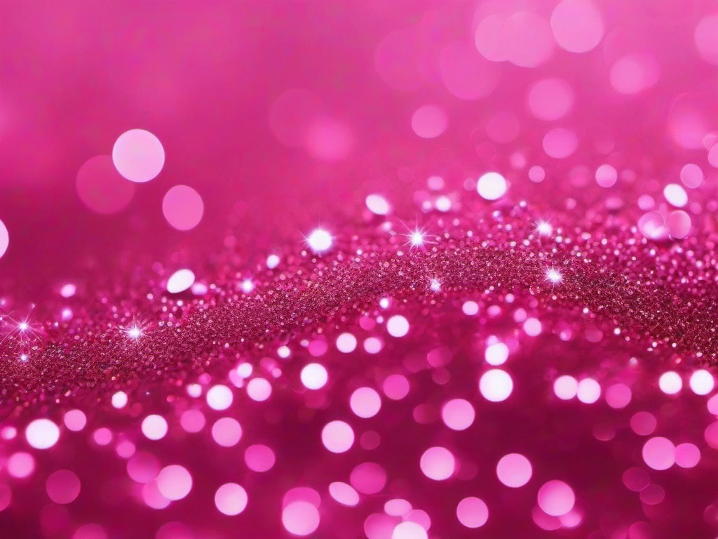 Glitter Pink Aesthetic Wallpaper  