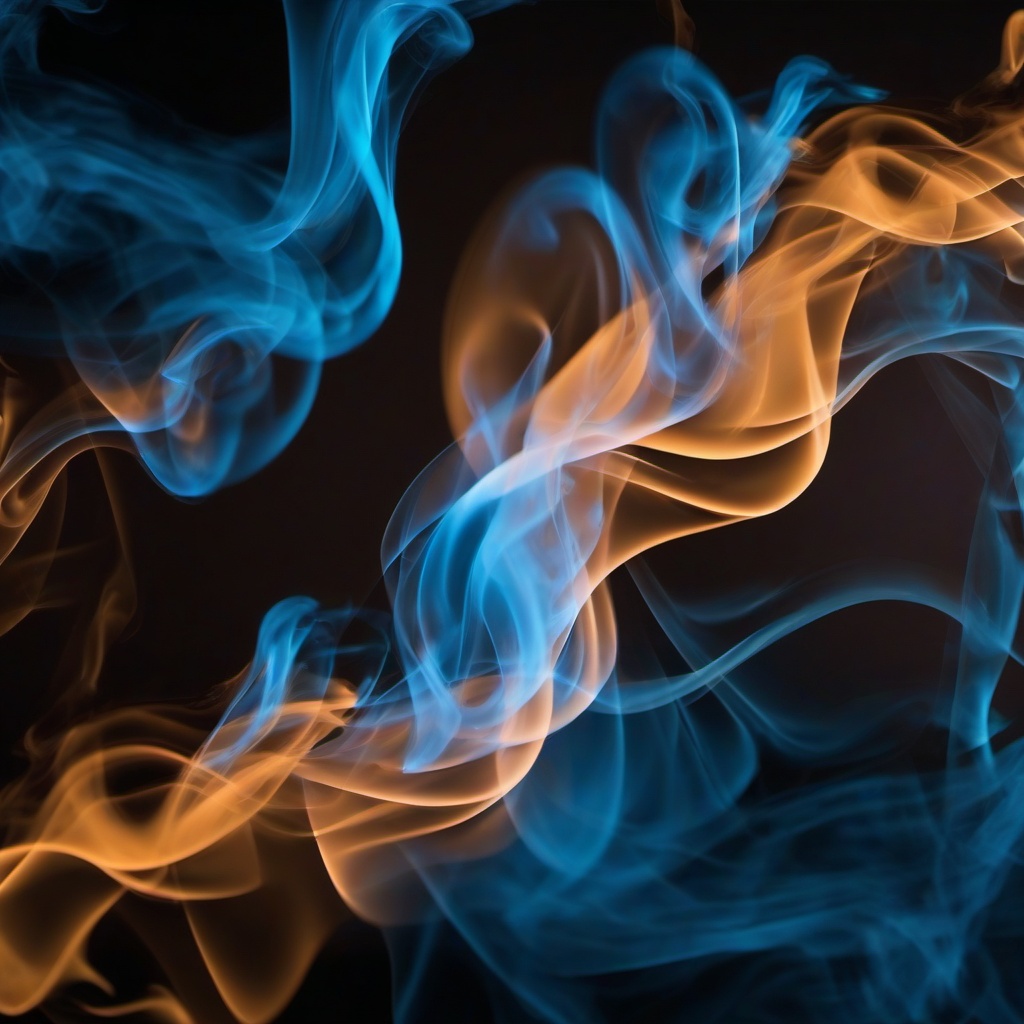 Smoke Background - blue smoke effect background  