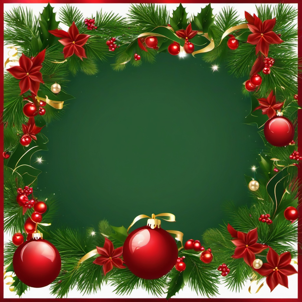 Christmas Border  clipart