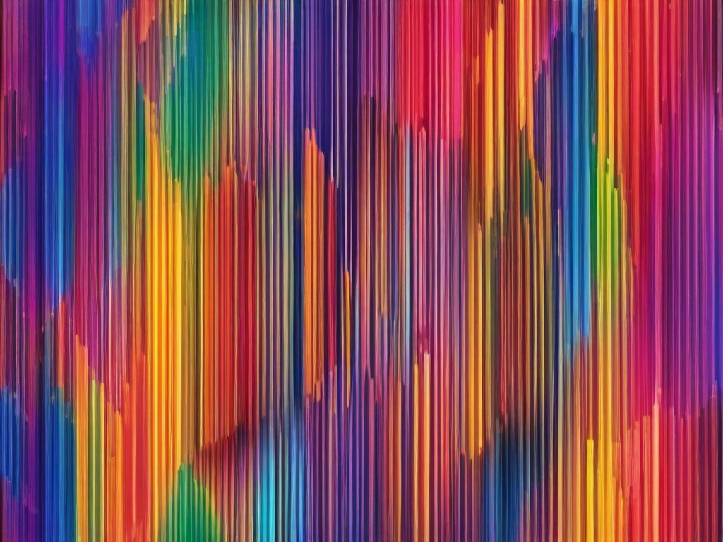 Rainbow Background Stripes  