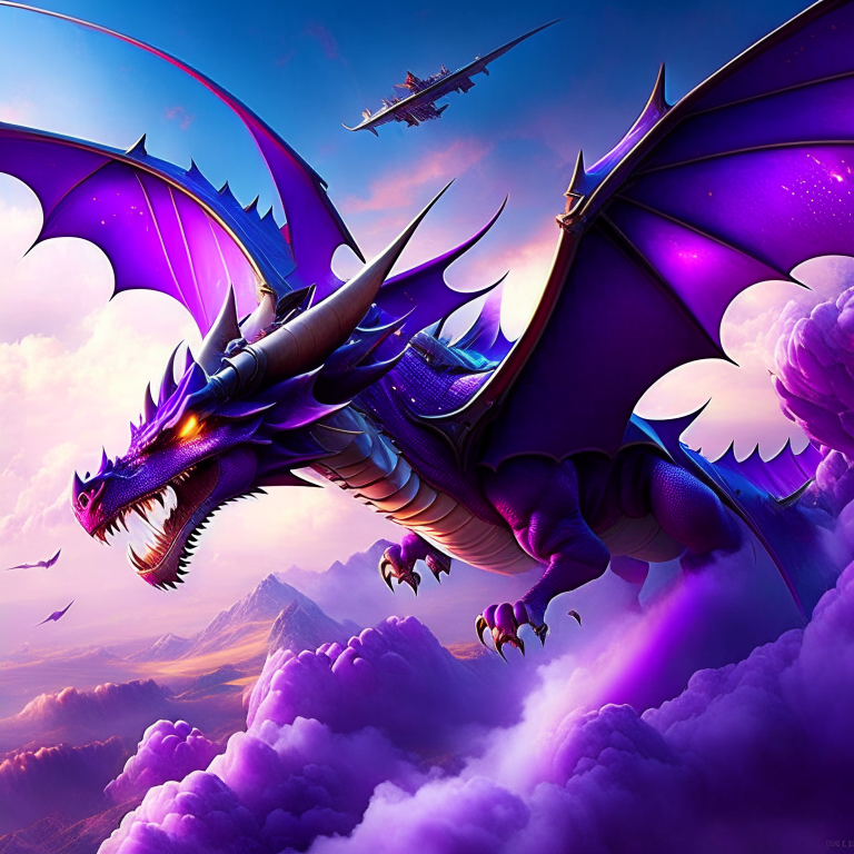 drakorix dragon soars through the skies. 