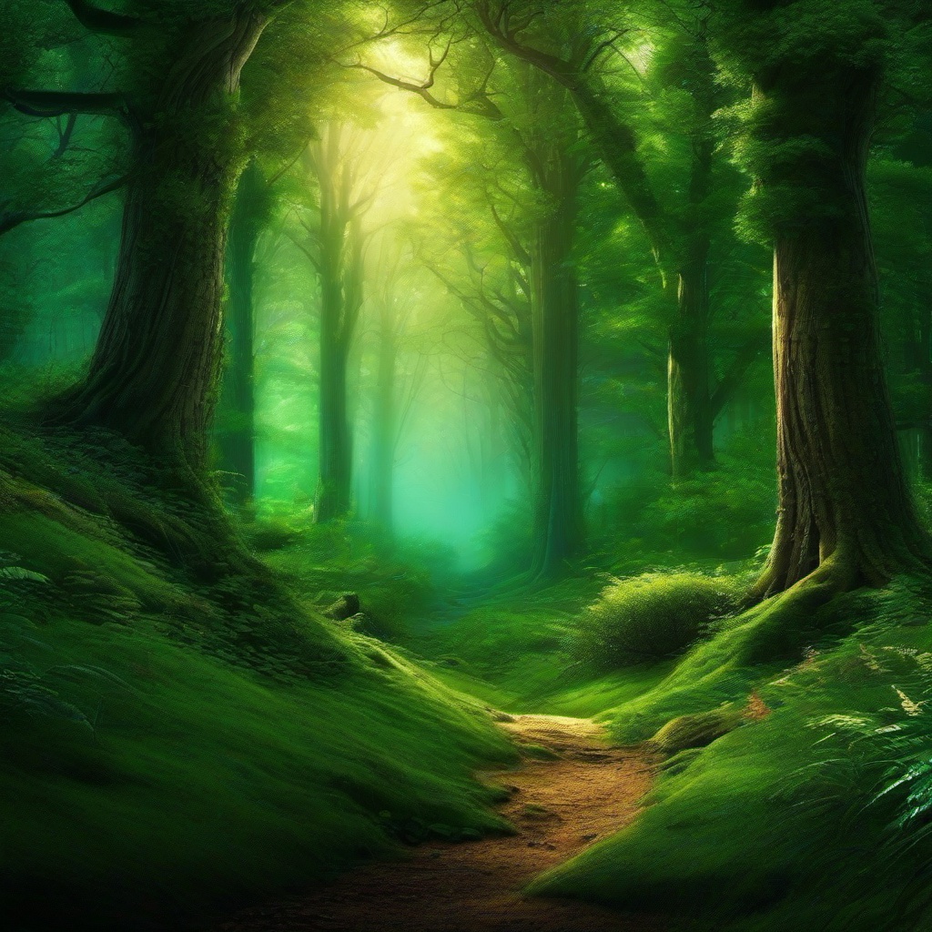 Forest Background Wallpaper - fantasy forest wallpaper  