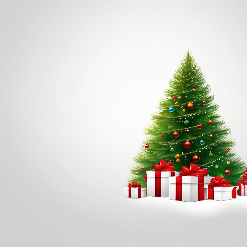 Christmas Background Wallpaper - christmas tree white background  