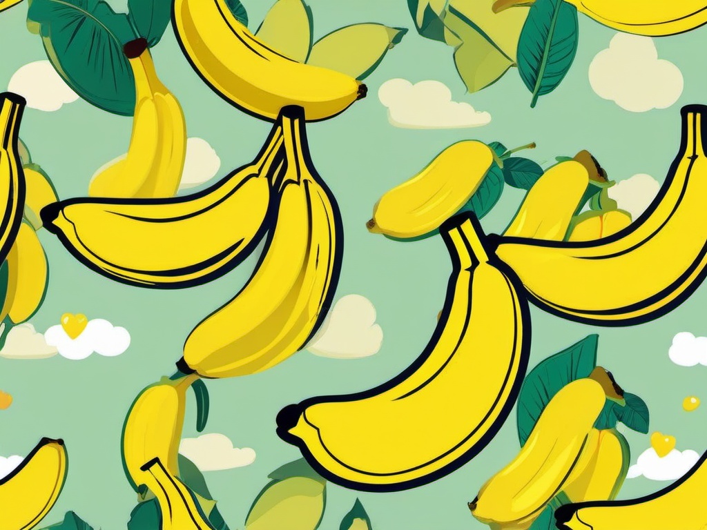 cute banana wallpaper  ,desktop background wallpaper