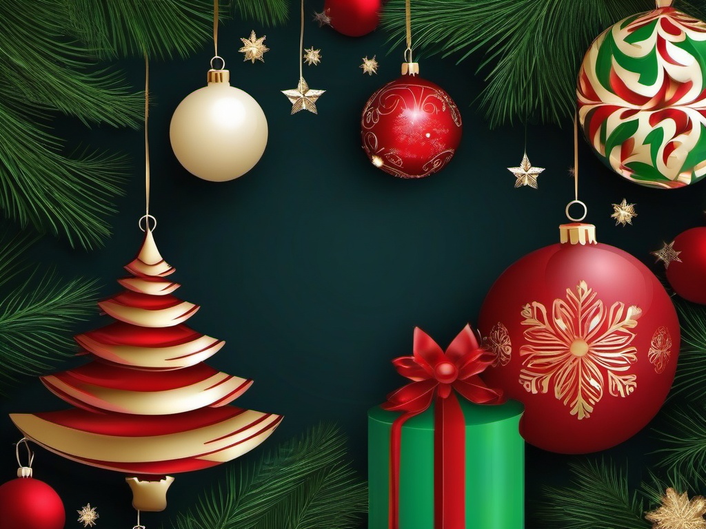 Christmas Background Horizontal  