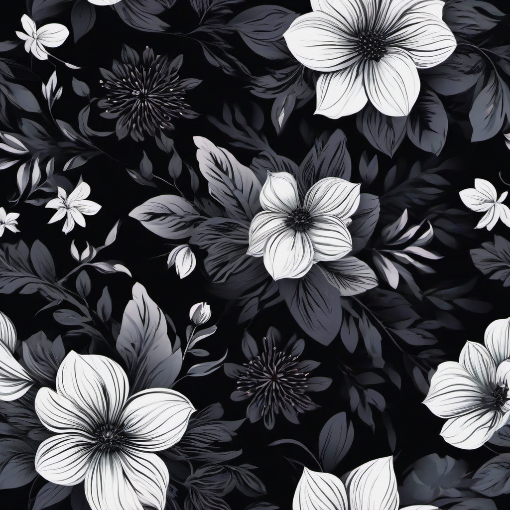 Flower Background Wallpaper - dark floral desktop wallpaper  