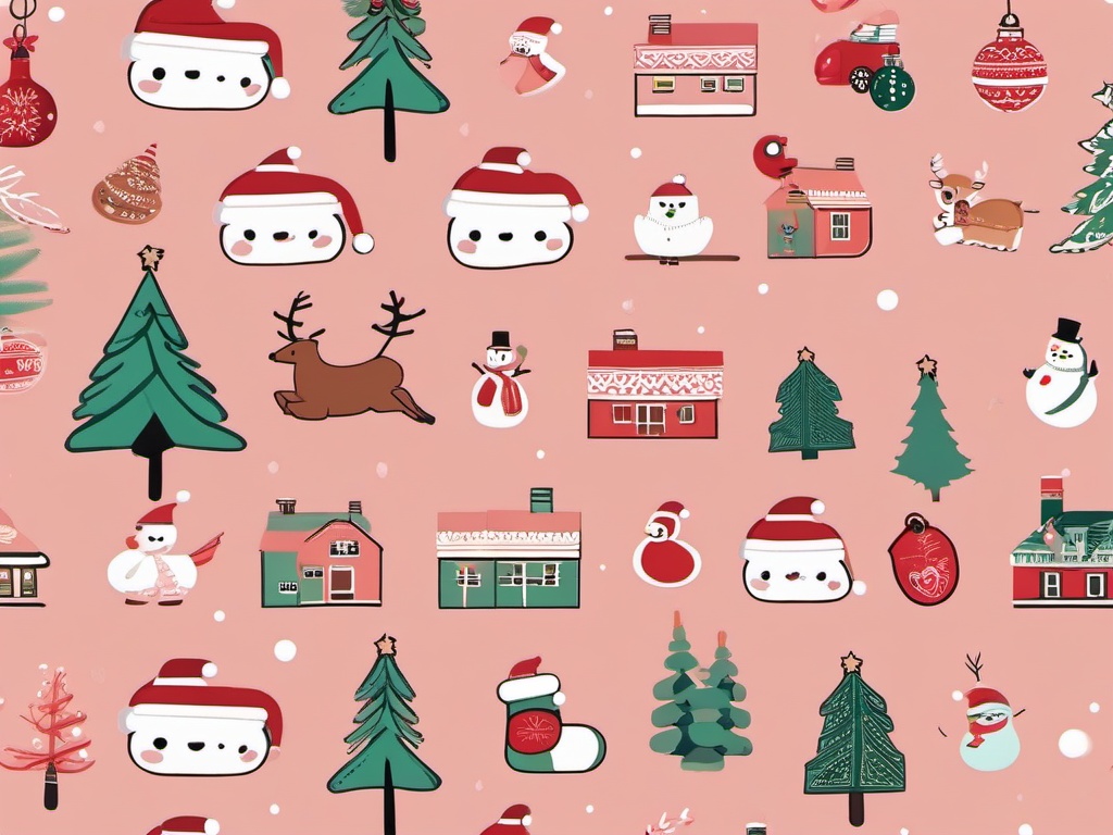 Cute Christmas Aesthetic Wallpaper  