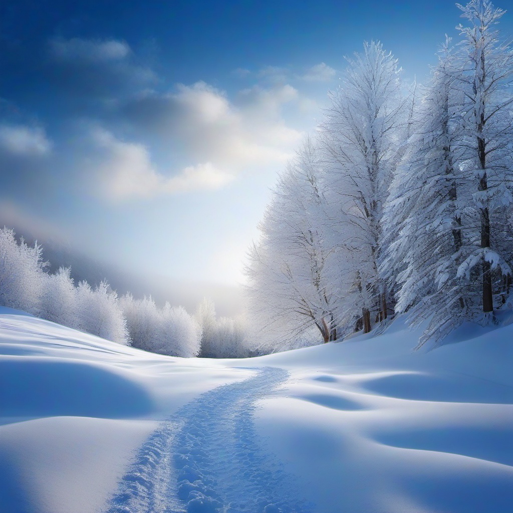 Snow Background Wallpaper - winter snow backdrop  