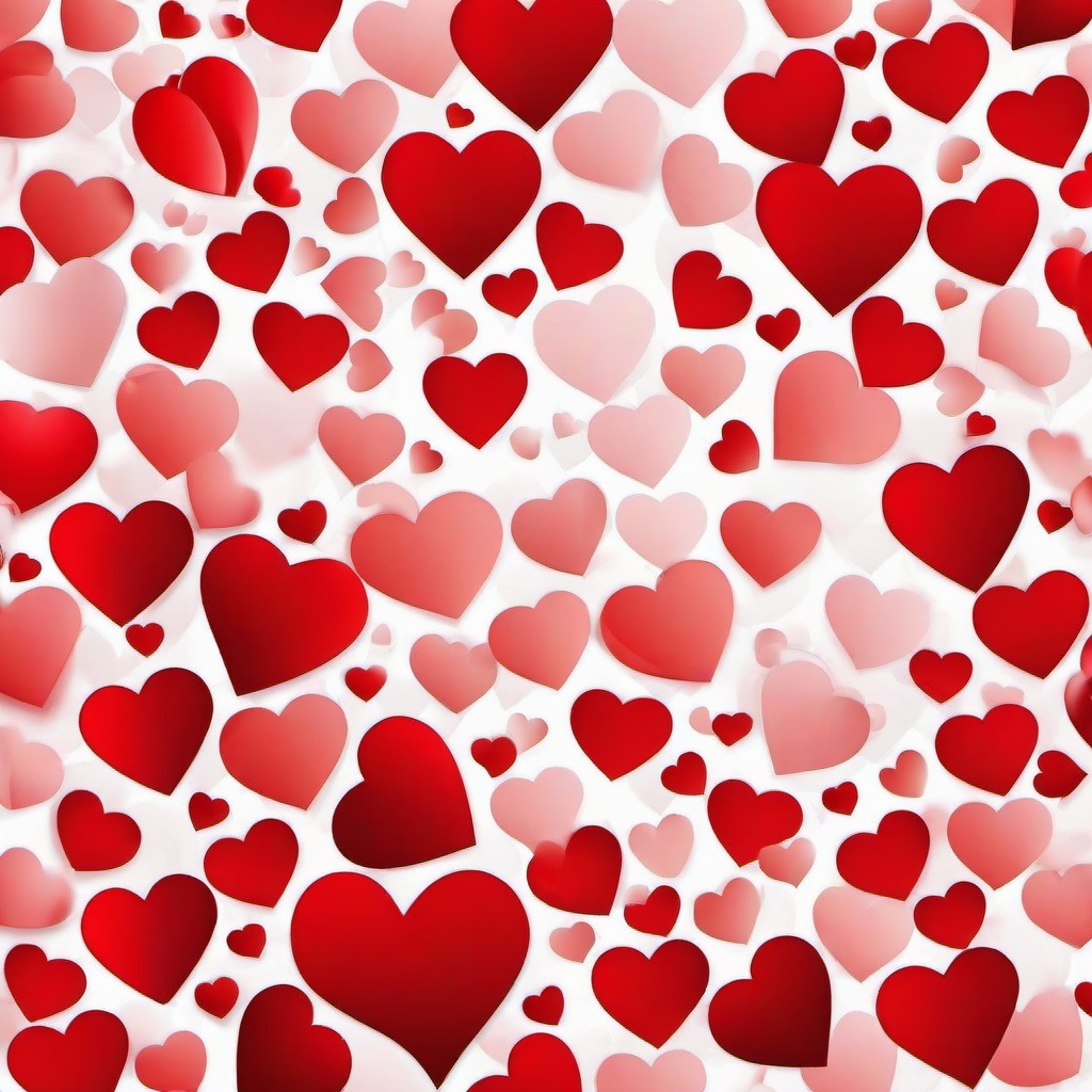 Heart Background Wallpaper - red heart white background wallpaper  