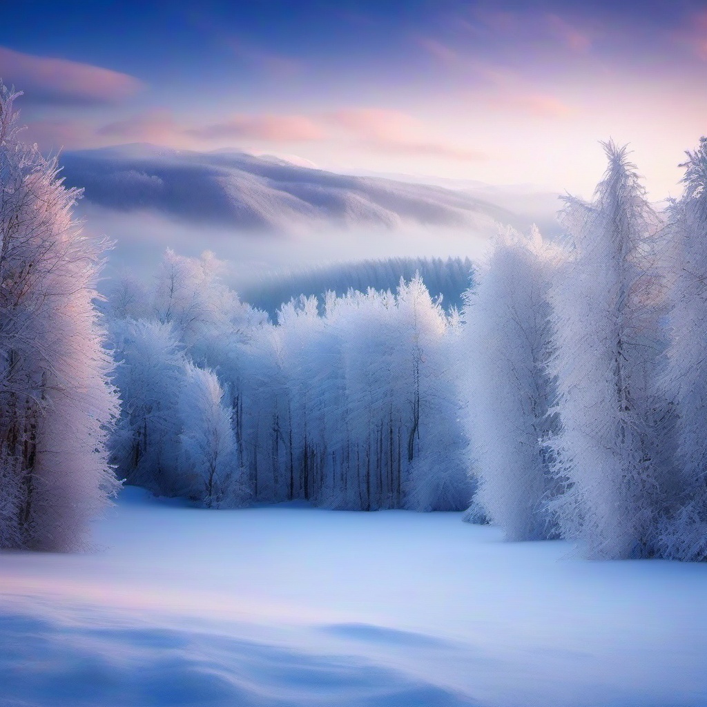 Winter background wallpaper - soft winter background  