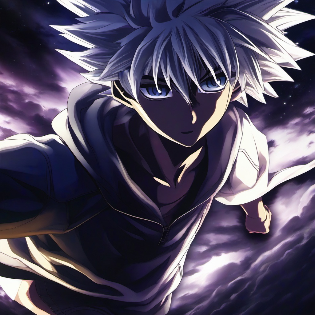 Killua Dark Wallpaper  ,desktop background wallpaper