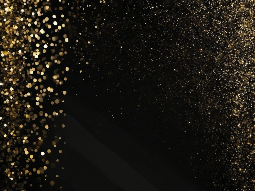 Black And Gold Glitter Background Hd  