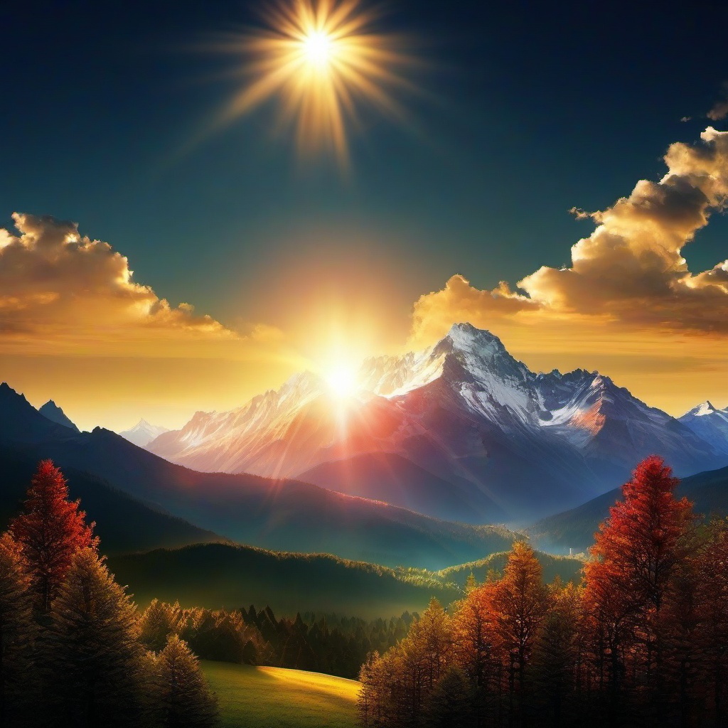 Mountain Background Wallpaper - mountain sun wallpaper  