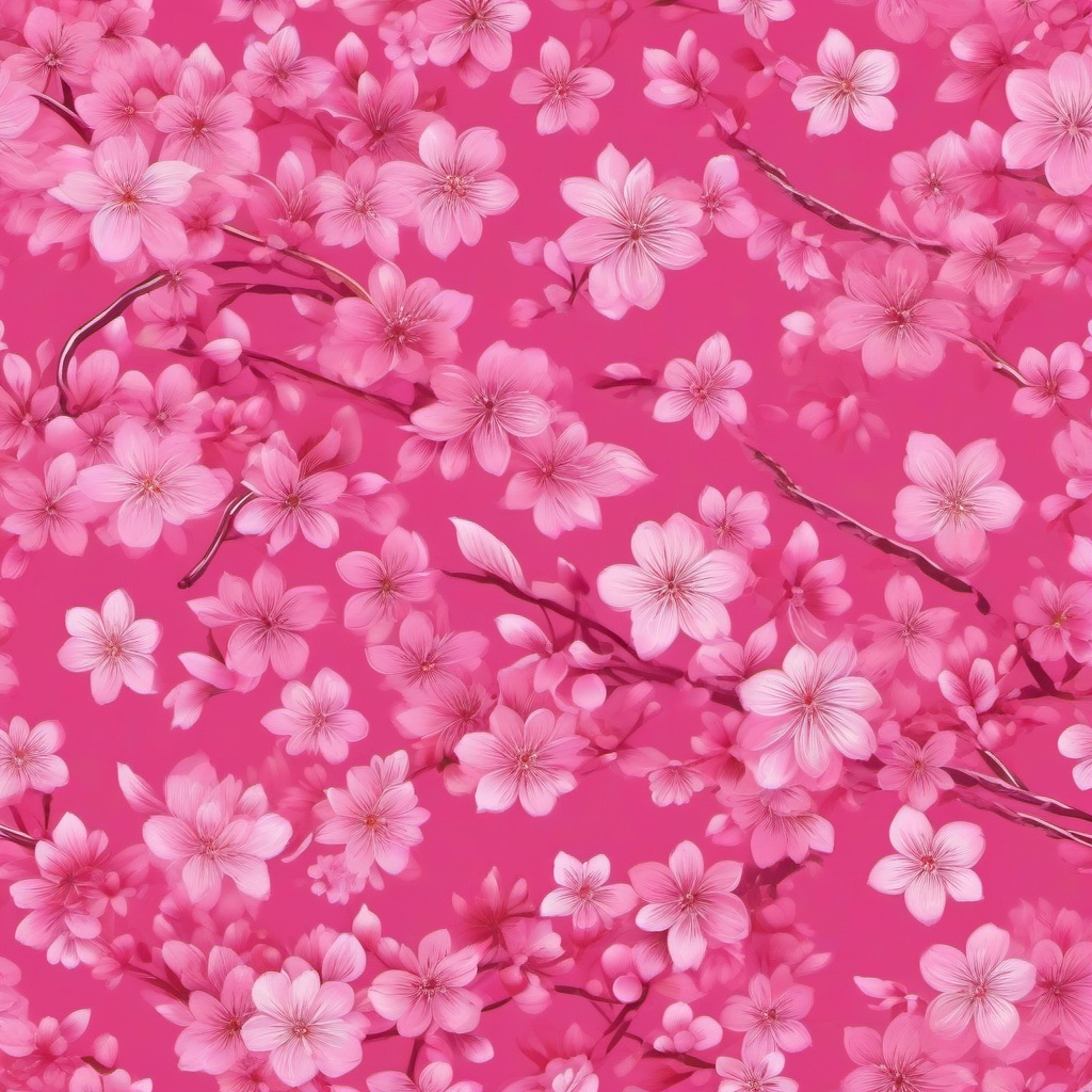 Cherry Blossoms Pink Background intricate details, patterns, wallpaper photo