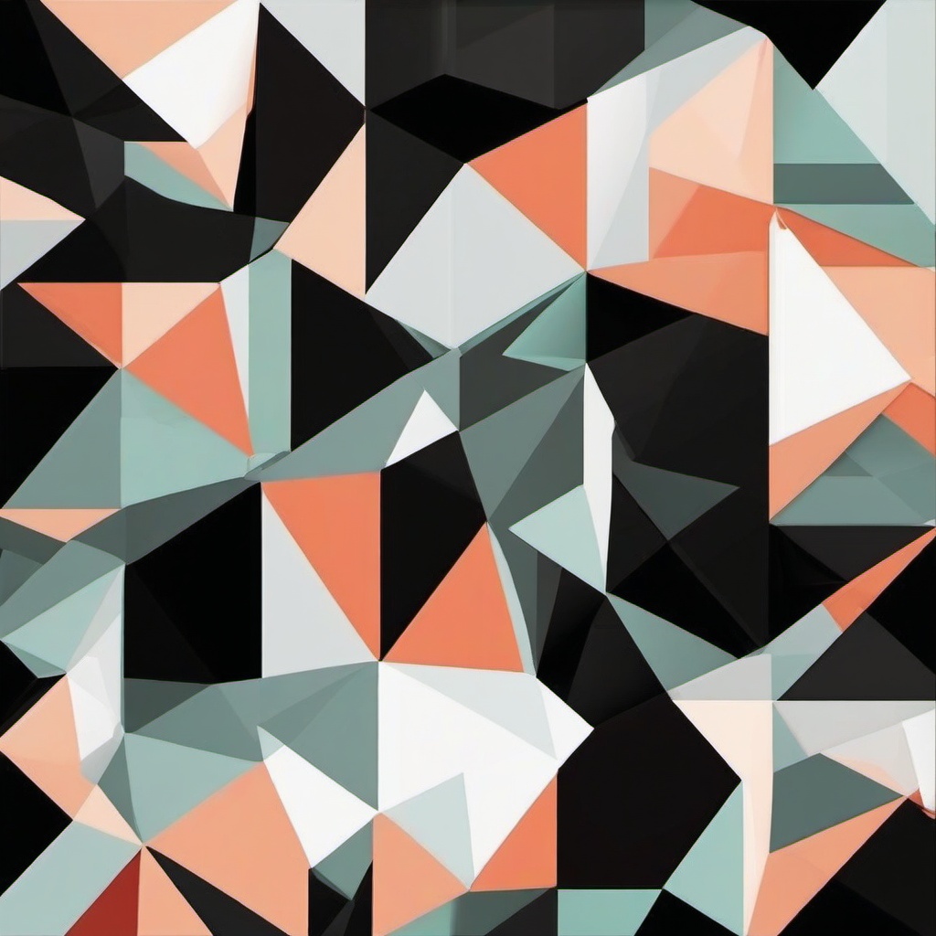 Geometric Background - geometric black background  