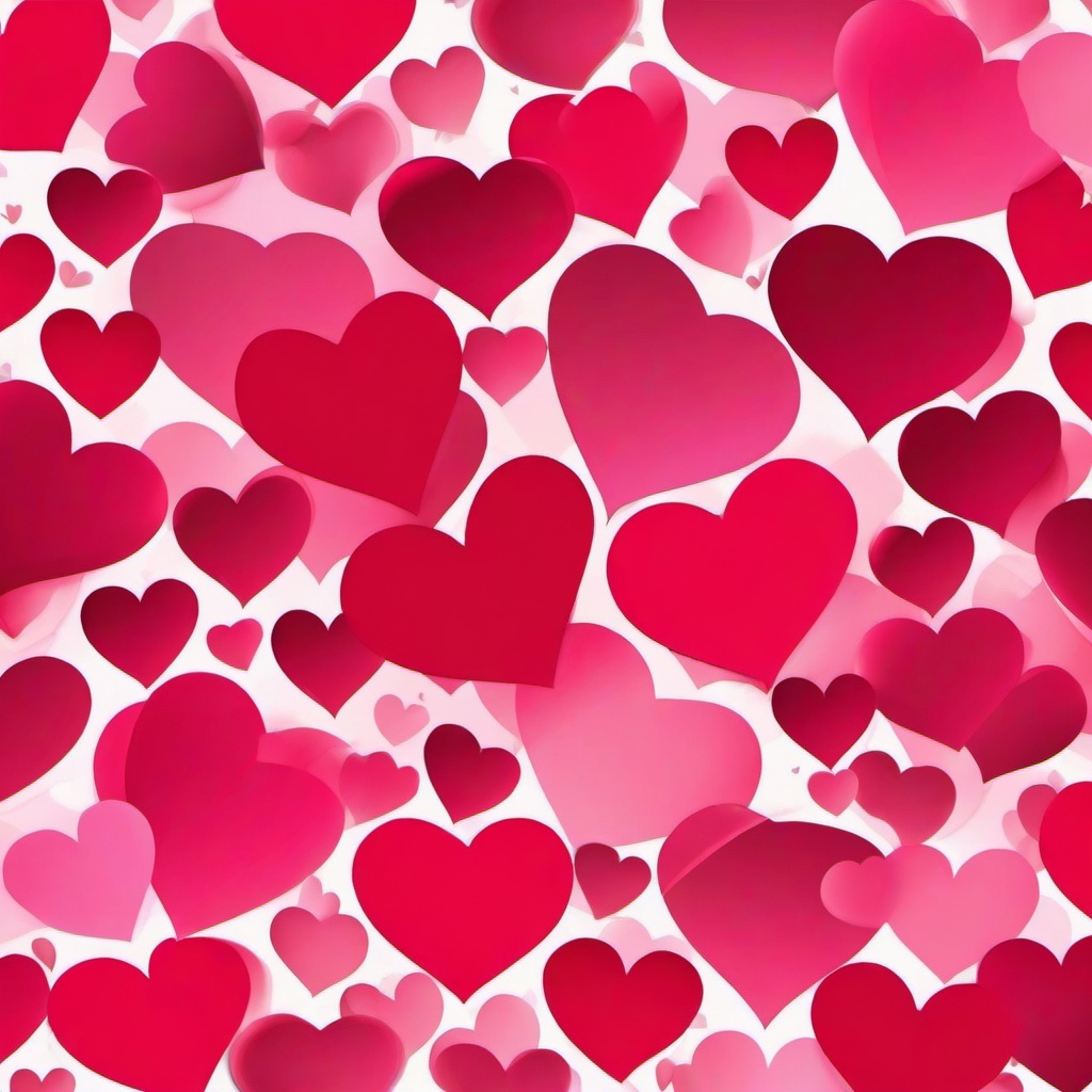 Heart Background Wallpaper - red and pink heart background  