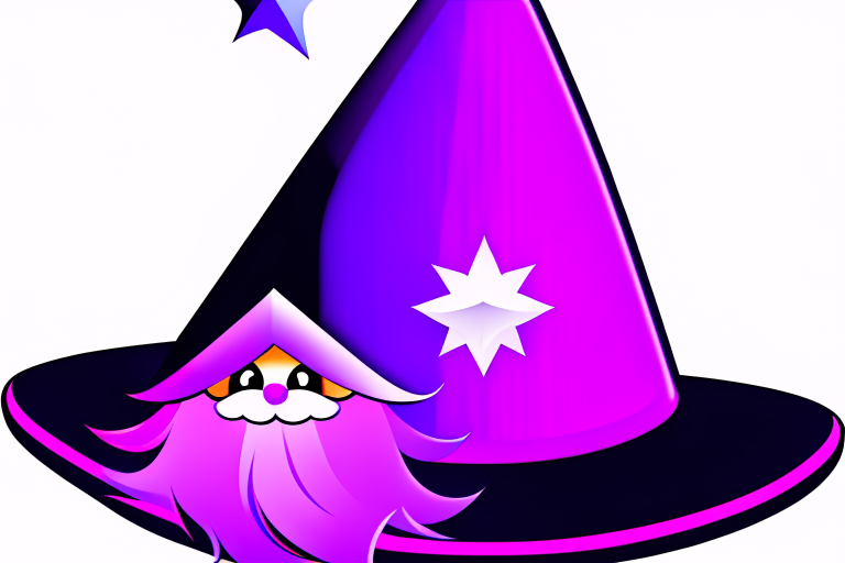 wizard clipart - arcanis, the wise and iconic wizard. 