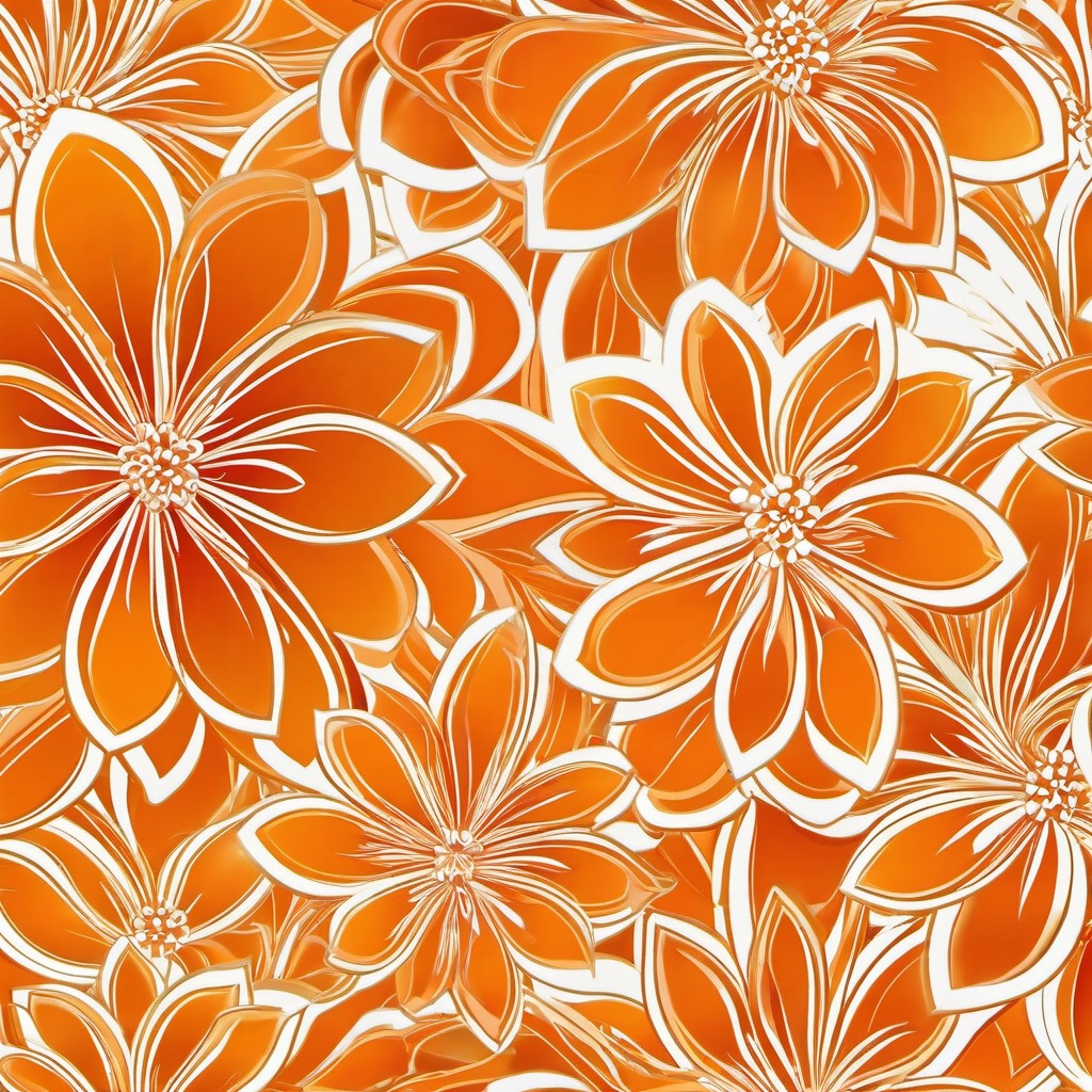 Orange Background Wallpaper - orange flower background  