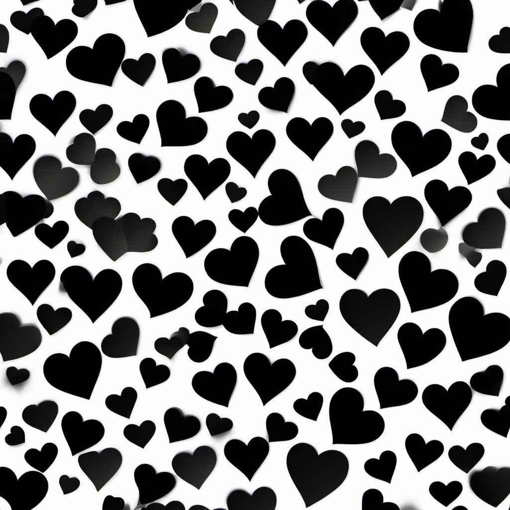 Heart Background Wallpaper - heart white black background  