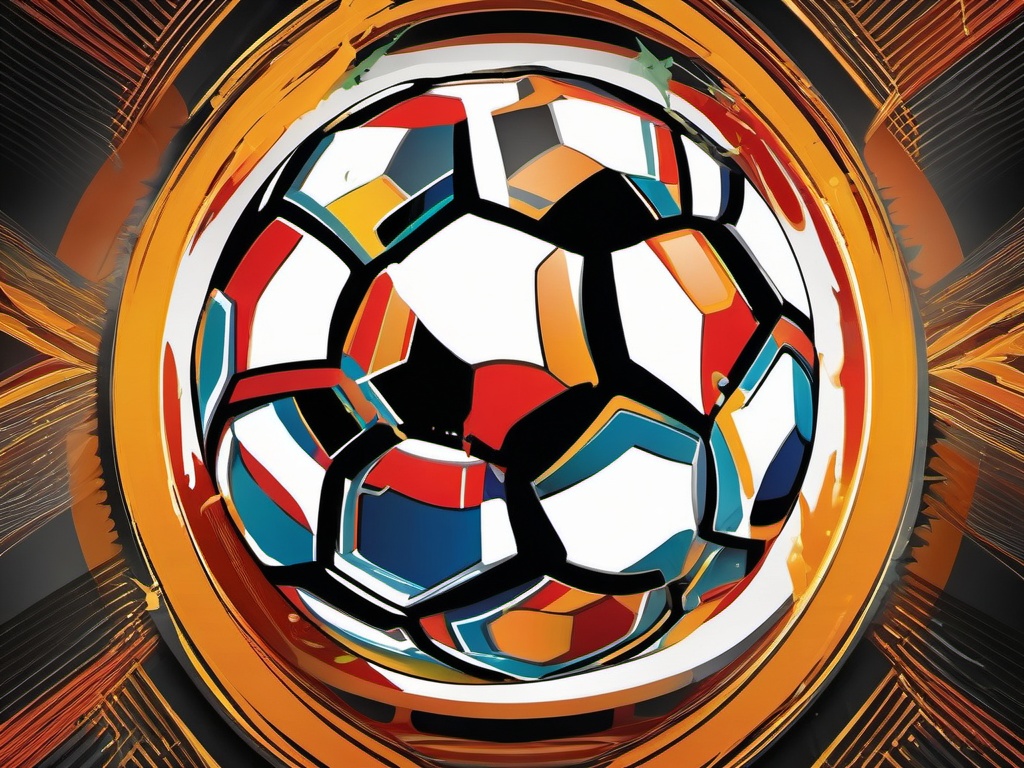 Football Background - Experience the excitement of an intense football match with a dynamic football background, capturing the spirit of the game.  intricate patterns, splash art, wallpaper art