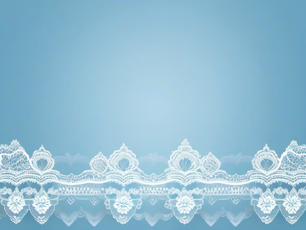 Light Blue Bg-Gentle blue with delicate lace borders for a soft, elegant feel  background wallpaper