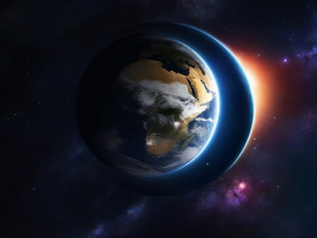 earth in space wallpaper  background