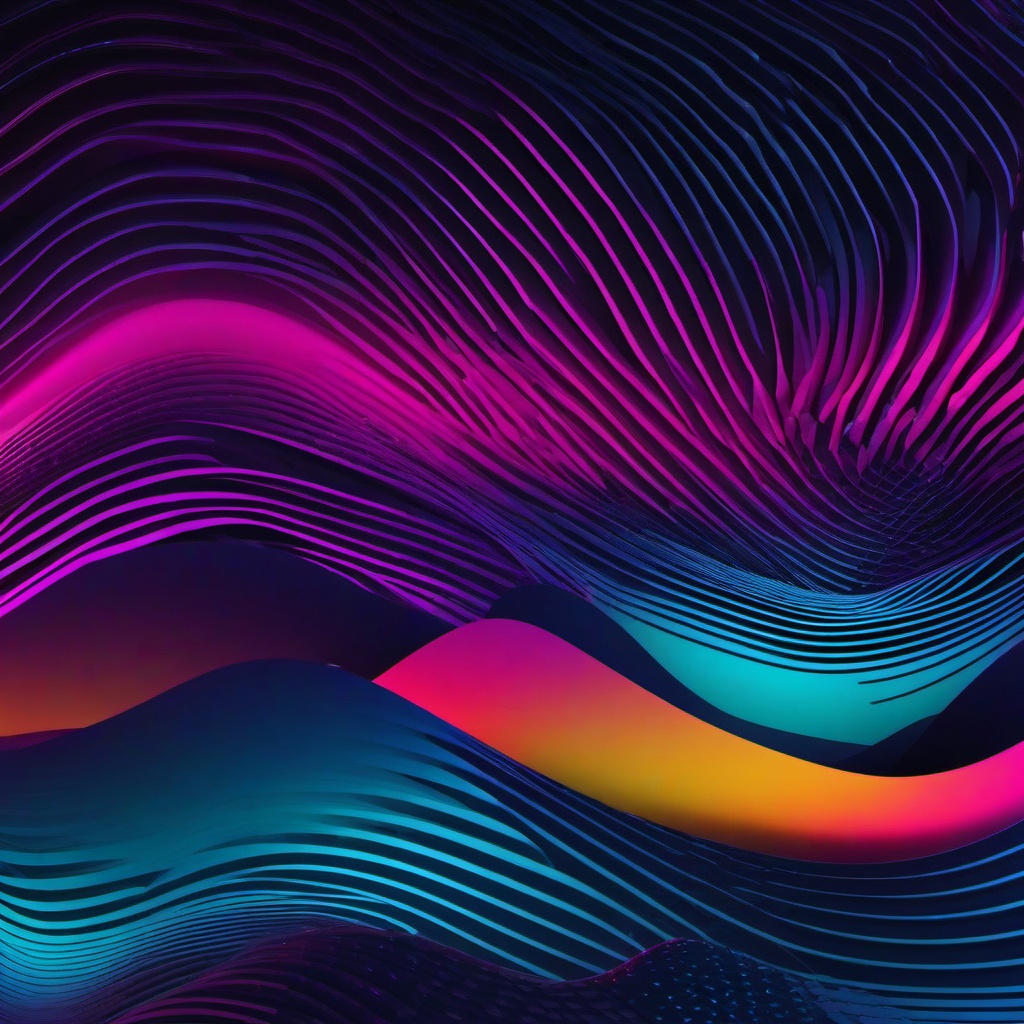 Wave Background Wallpaper - synth wave background  