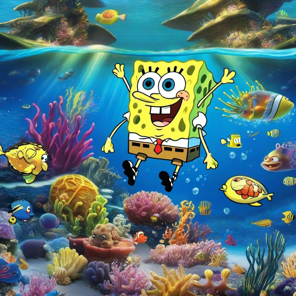 Ocean Background Wallpaper - spongebob ocean wallpaper  