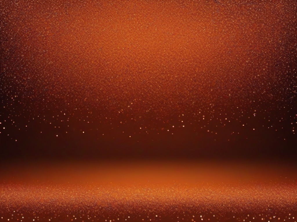 Burnt Orange Glitter Background  