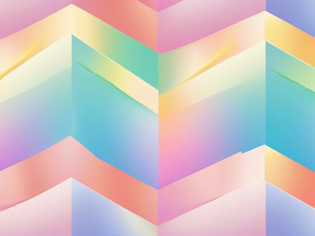 Pastel Color Rainbow Wallpaper  