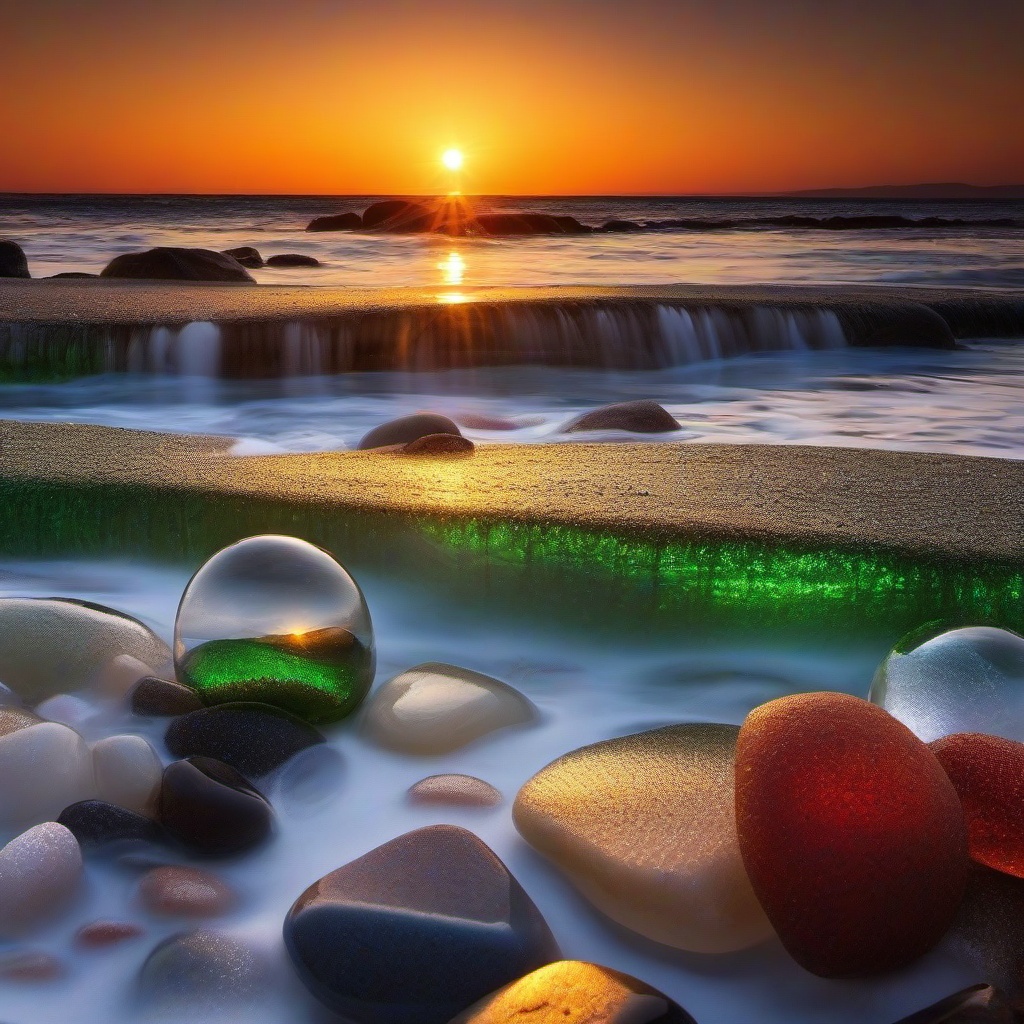 Beach Background Wallpaper - glass beach wallpaper  