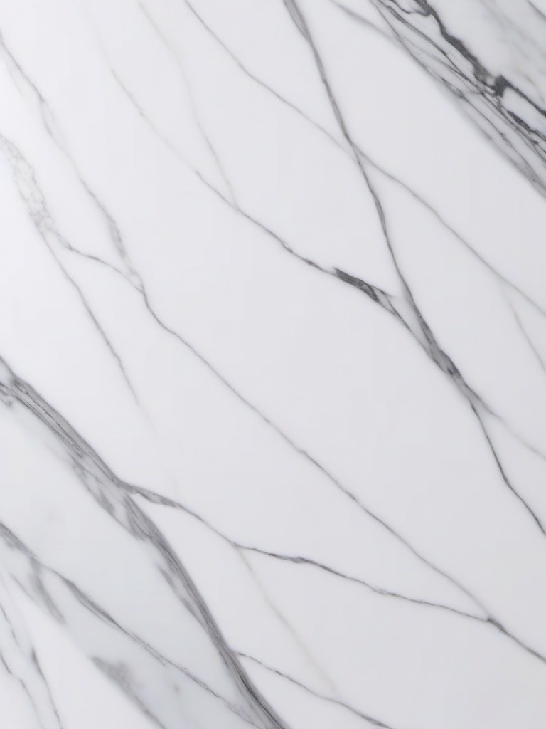 White marble with minimalistic elegance top view, photo realistic background, hyper detail, high resolution