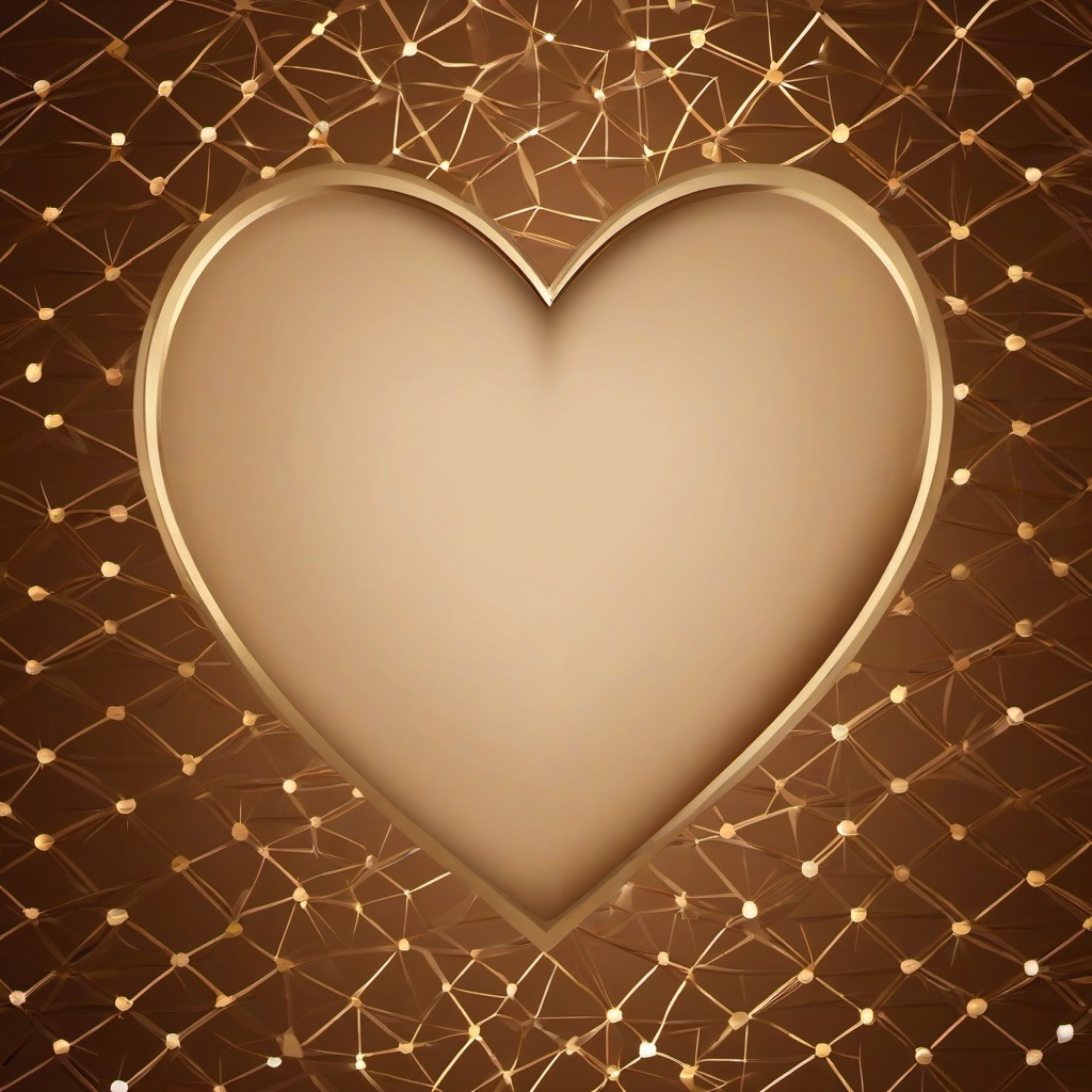 Brown Background Wallpaper - brown background heart  