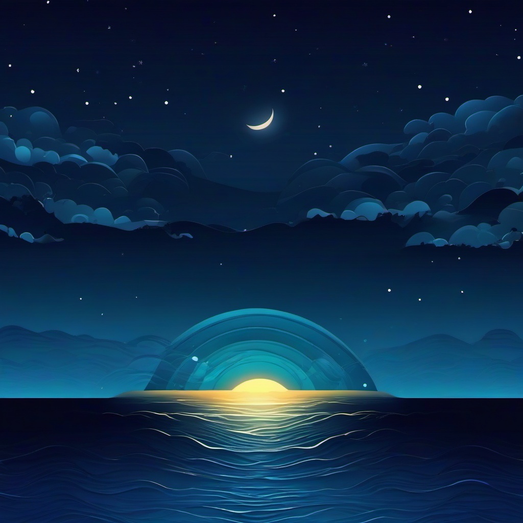 Ocean Background Wallpaper - ocean night background  