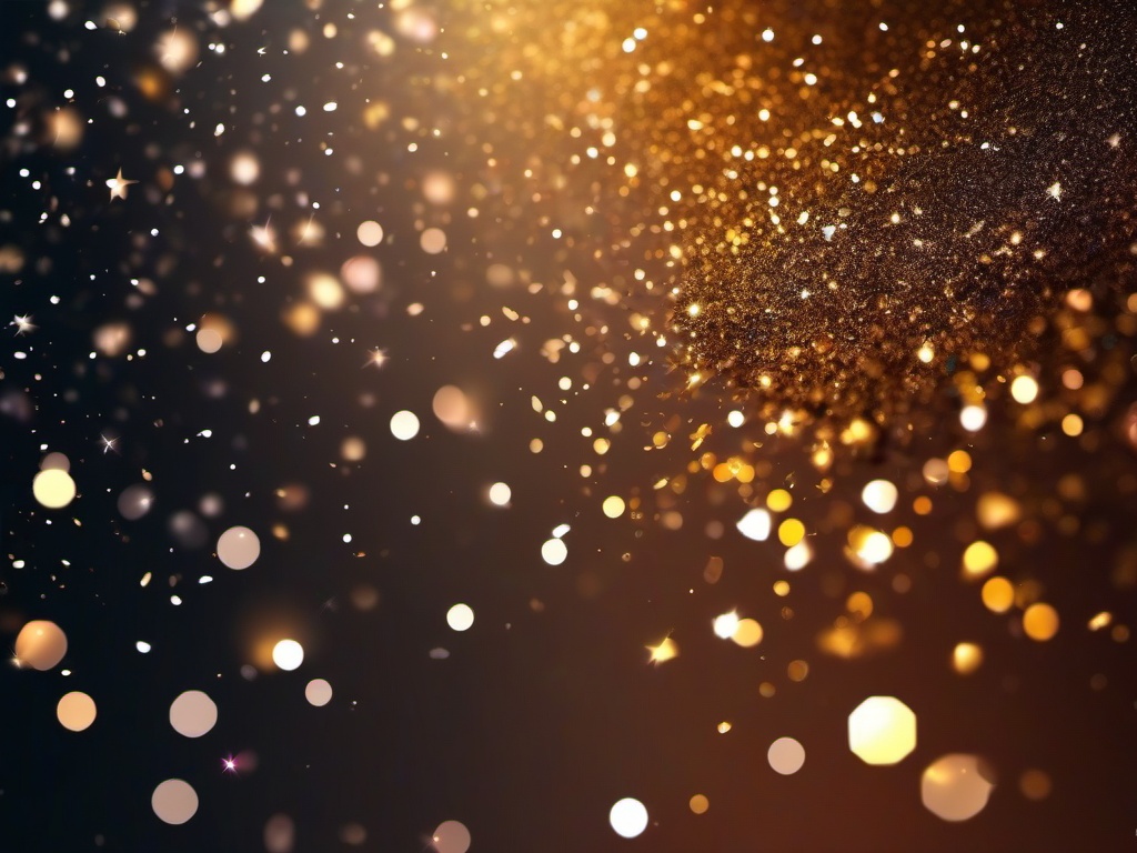 Glitter Falling Background  