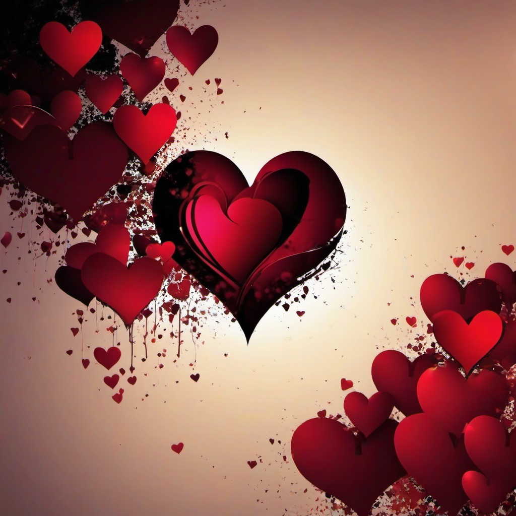 Heart Background Wallpaper - broken heart background  