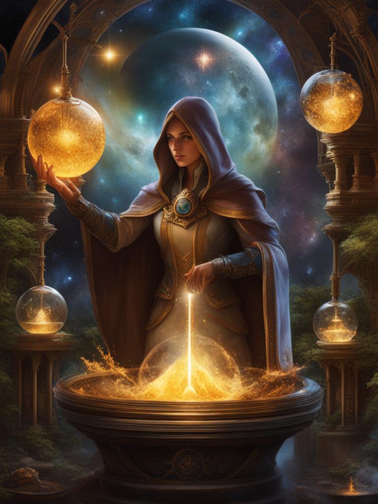 elemental alchemists harnessing the primordial forces to reshape worlds and challenge the cosmos. 