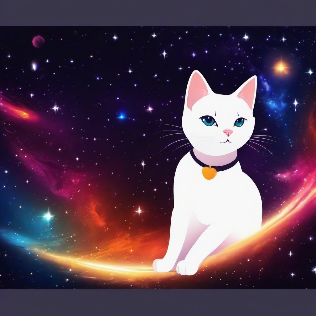 Cat Background Wallpaper - cat galaxy wallpaper  