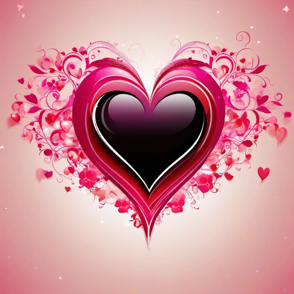 Heart Background Wallpaper - pretty heart background  