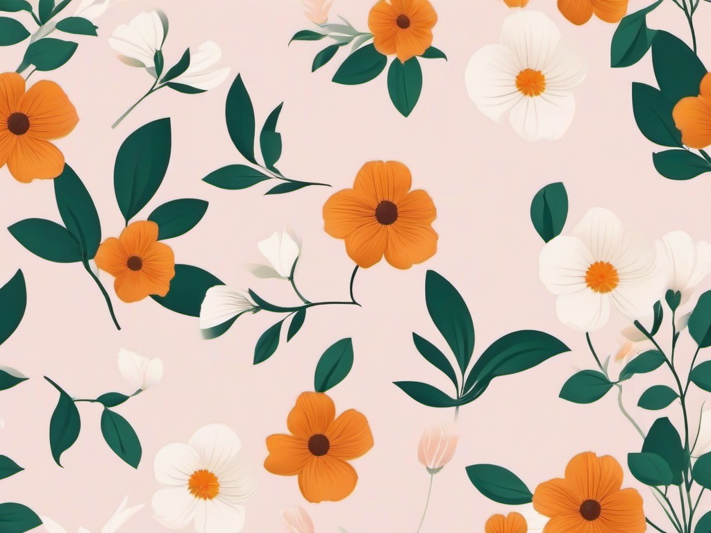 Flower Background Wallpaper - minimalist floral wallpaper  