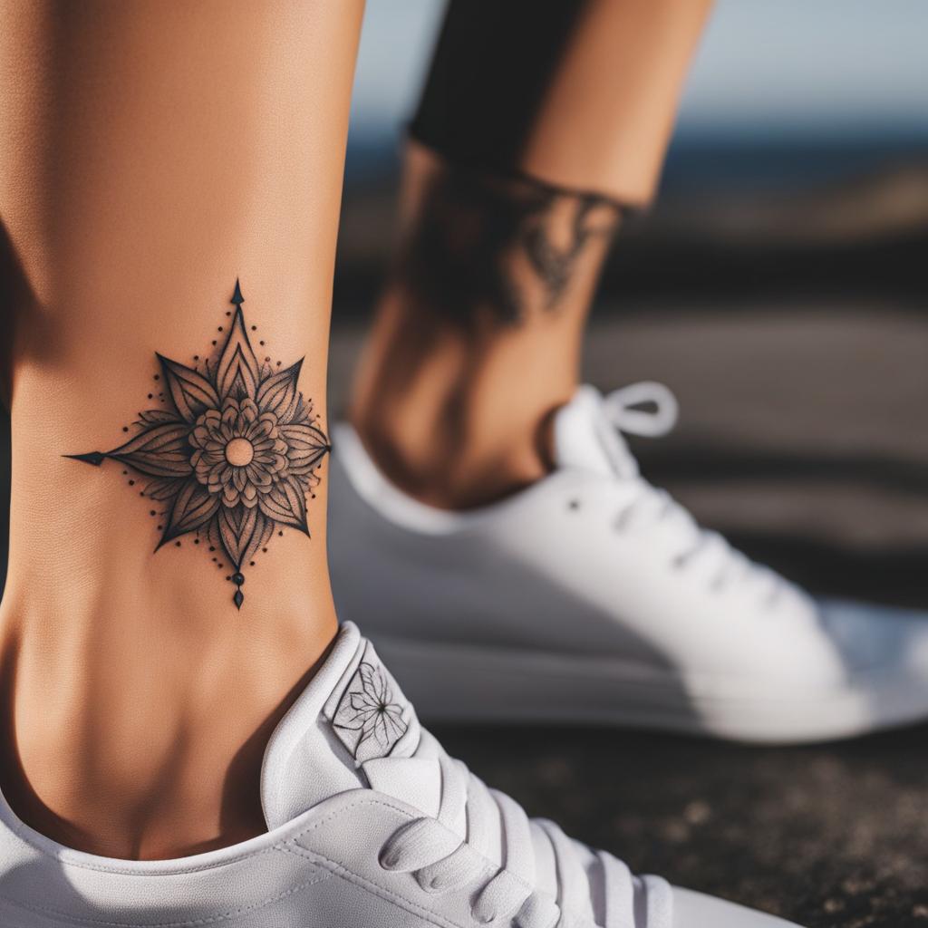 ankle tattoo ideas, perfect for those seeking a subtle yet meaningful ink. 