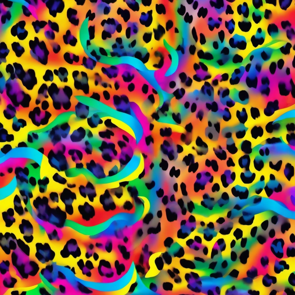 Rainbow Background Wallpaper - rainbow leopard print background  
