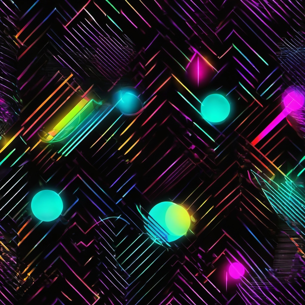 neon and black wallpaper  