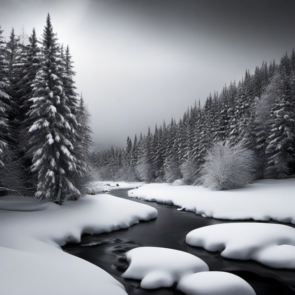 Snow Background Wallpaper - black and white snow wallpaper  