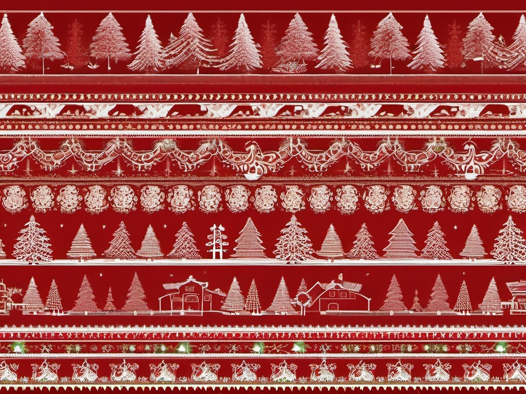 Christmas Scenery Wallpaper intricate details, patterns, wallpaper photo