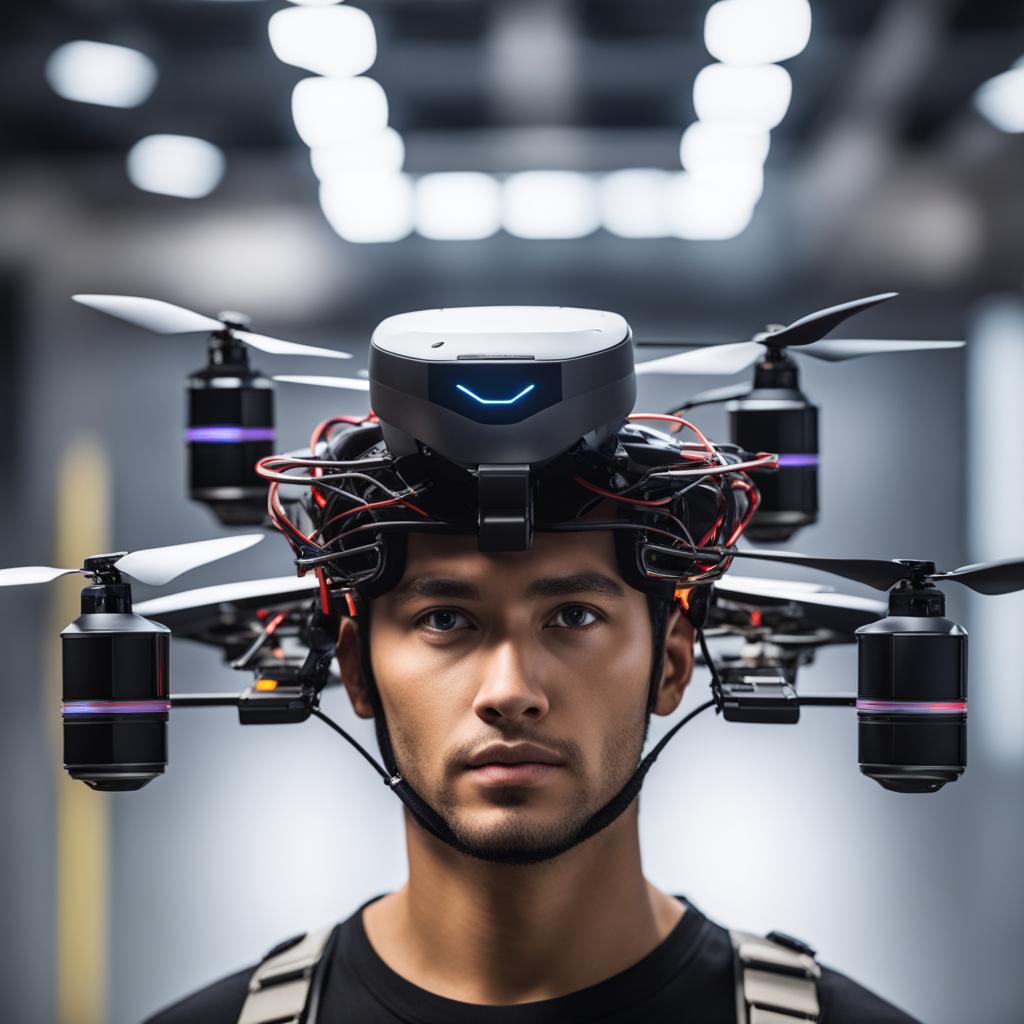 mind-controlled drones, responding to human thoughts for various tasks and adventures. 