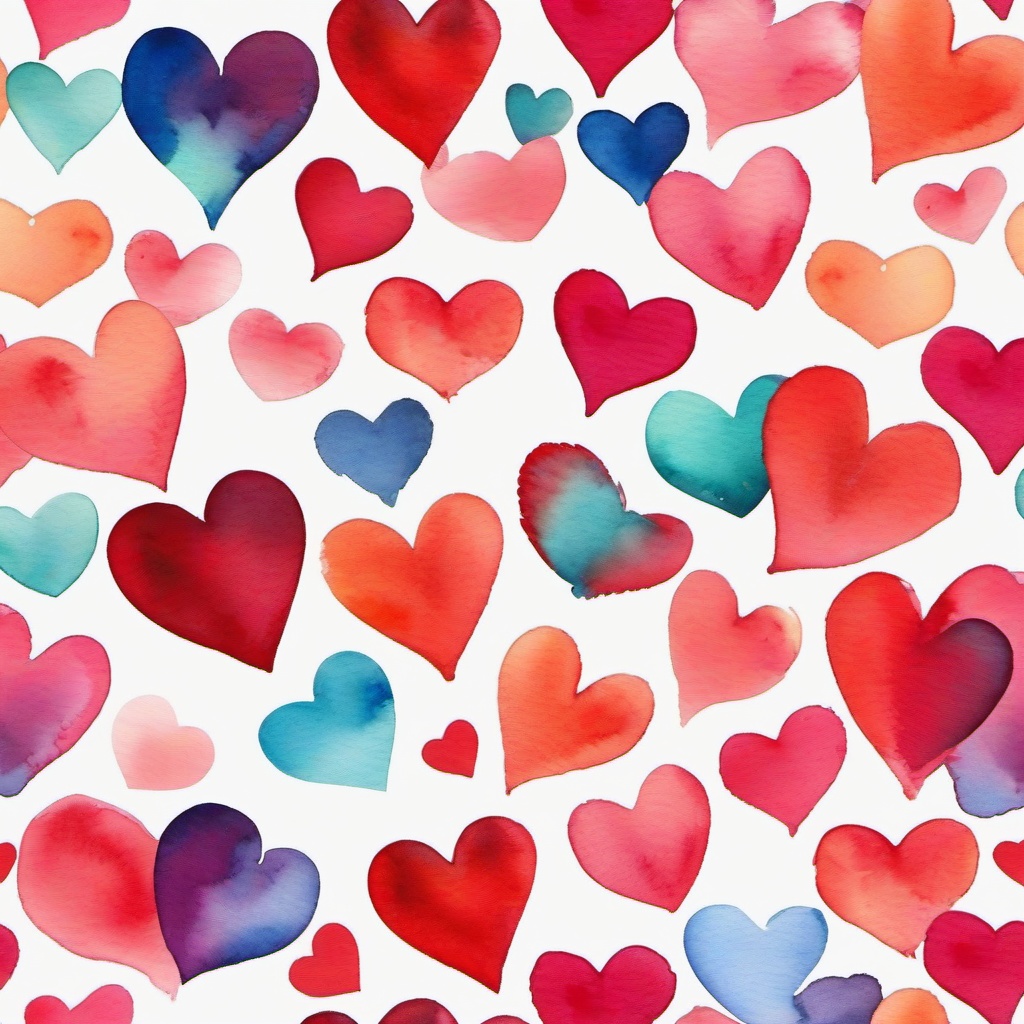 Watercolor Background Wallpaper - watercolor heart background  